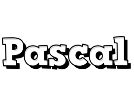 Pascal snowing logo