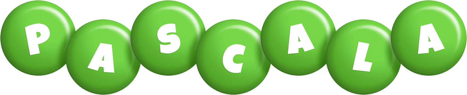 Pascala candy-green logo
