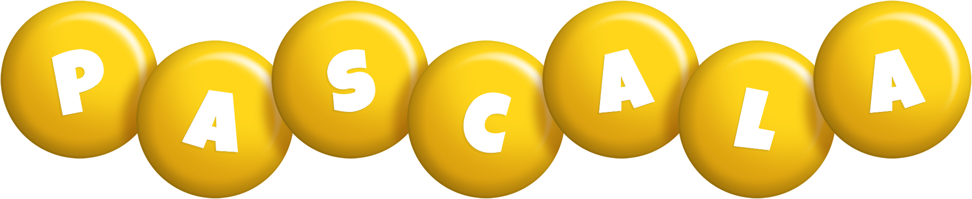 Pascala candy-yellow logo
