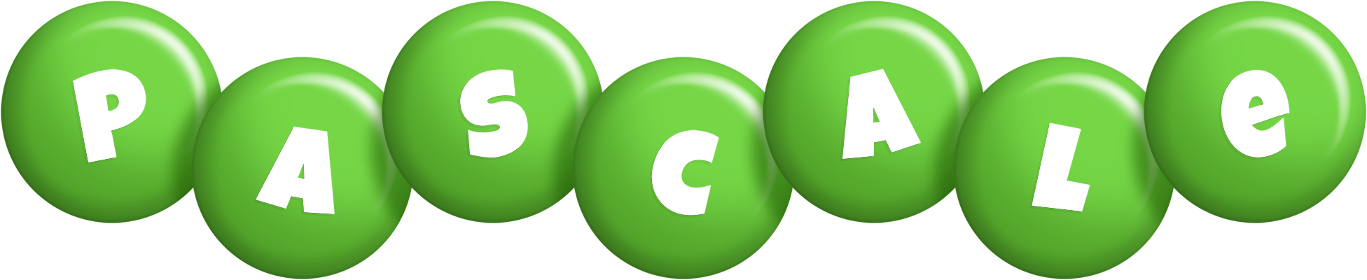 Pascale candy-green logo