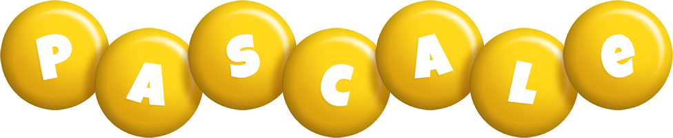 Pascale candy-yellow logo