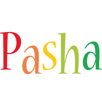 Pasha birthday logo
