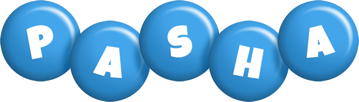 Pasha candy-blue logo