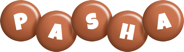Pasha candy-brown logo