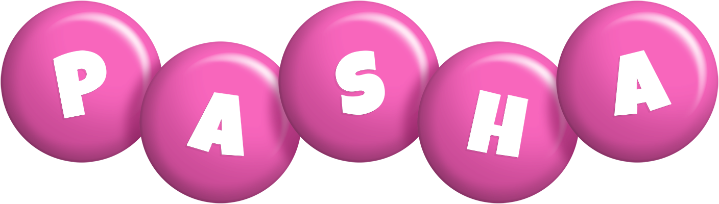 Pasha candy-pink logo