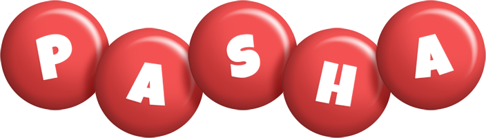 Pasha candy-red logo