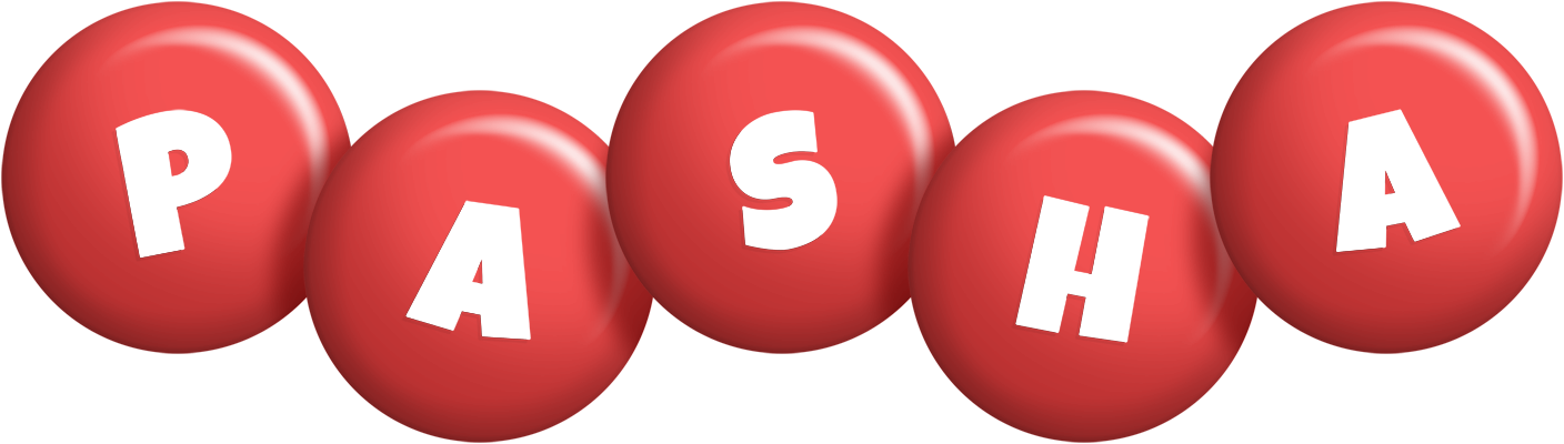 Pasha candy-red logo