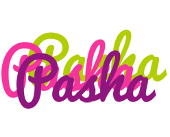 Pasha flowers logo