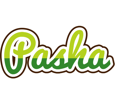 Pasha golfing logo