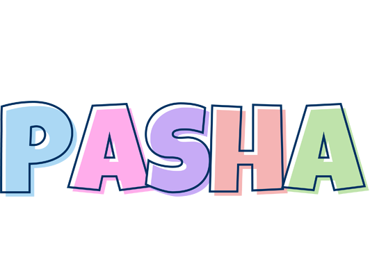 Pasha pastel logo