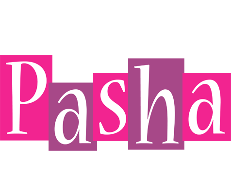 Pasha whine logo