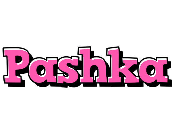Pashka girlish logo
