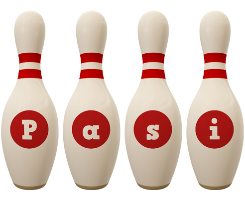 Pasi bowling-pin logo