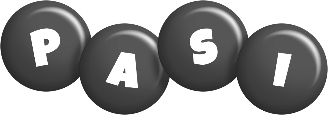 Pasi candy-black logo