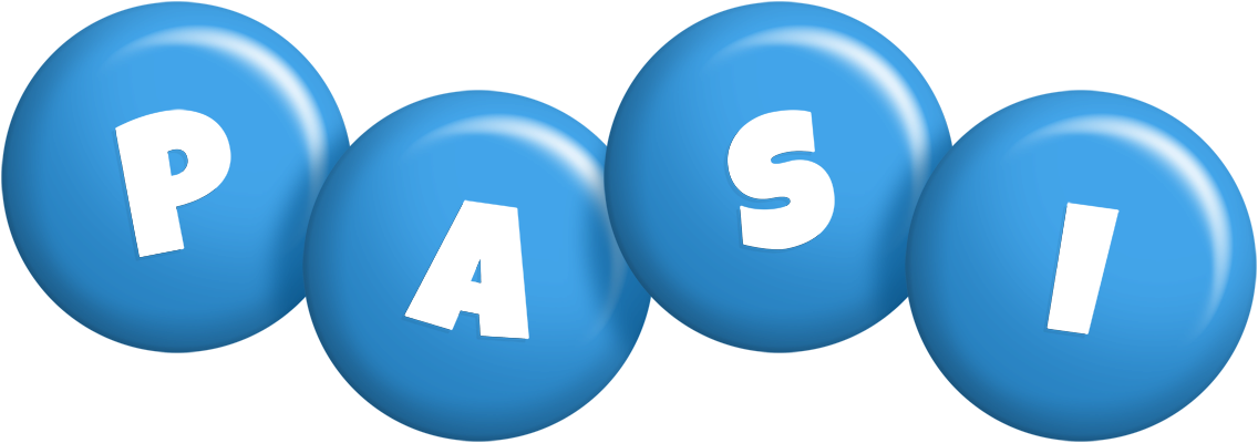 Pasi candy-blue logo