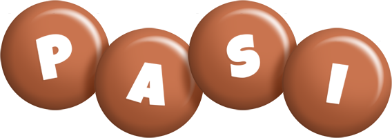 Pasi candy-brown logo