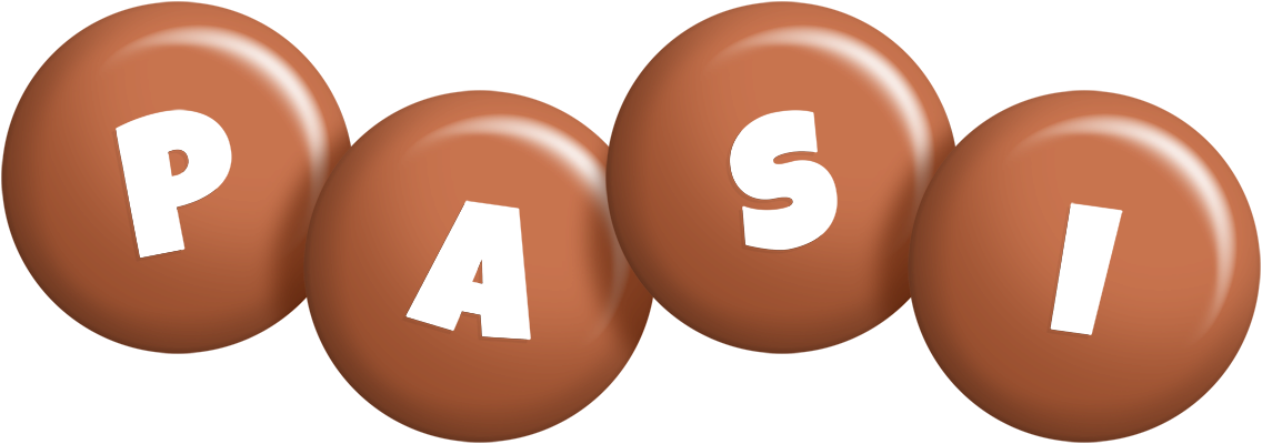Pasi candy-brown logo