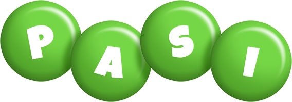Pasi candy-green logo