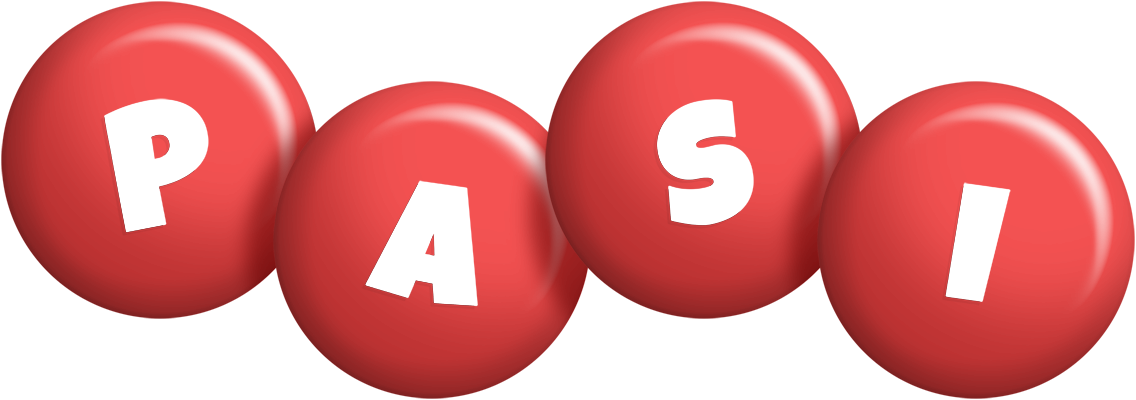 Pasi candy-red logo