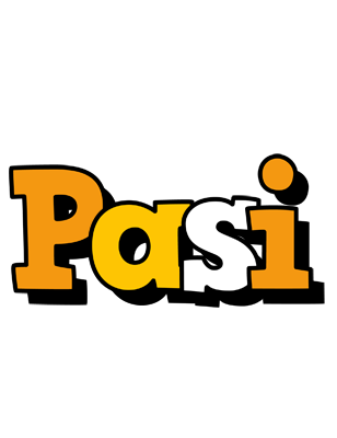 Pasi cartoon logo