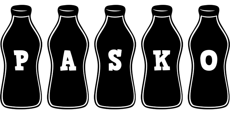 Pasko bottle logo