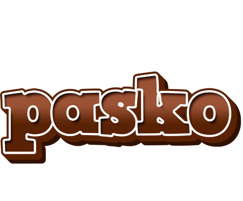 Pasko brownie logo