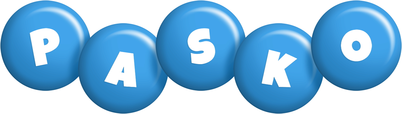 Pasko candy-blue logo