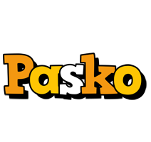 Pasko cartoon logo