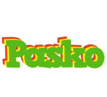 Pasko crocodile logo