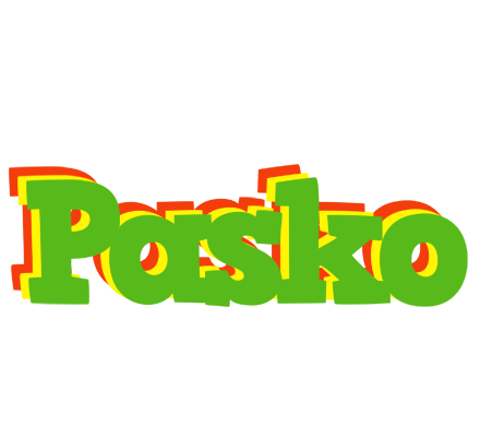 Pasko crocodile logo