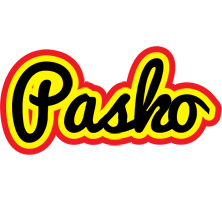 Pasko flaming logo