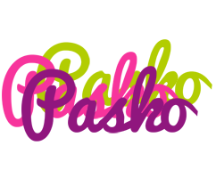 Pasko flowers logo