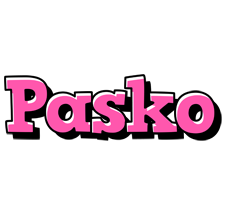 Pasko girlish logo