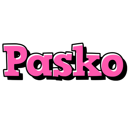 Pasko girlish logo