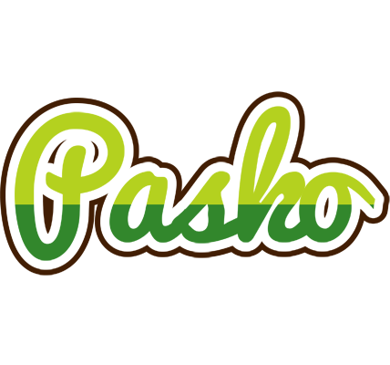 Pasko golfing logo