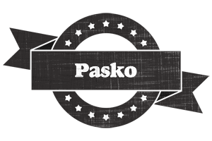 Pasko grunge logo