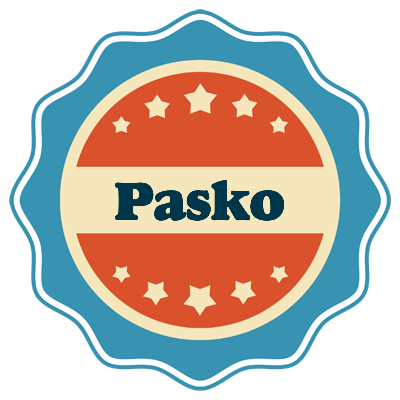 Pasko labels logo