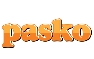 Pasko orange logo