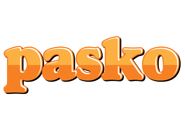 Pasko orange logo