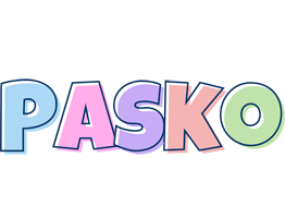 Pasko pastel logo