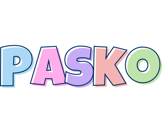 Pasko pastel logo
