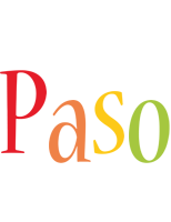 Paso birthday logo