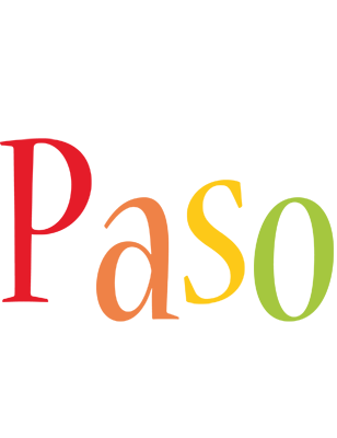 Paso birthday logo