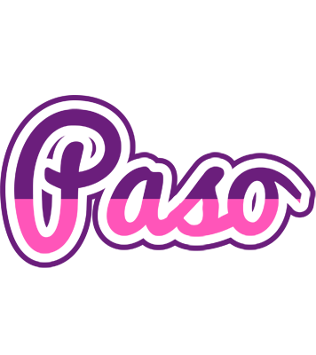 Paso cheerful logo