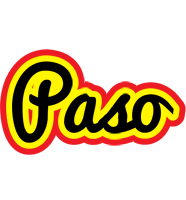 Paso flaming logo