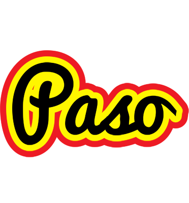 Paso flaming logo