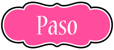 Paso invitation logo