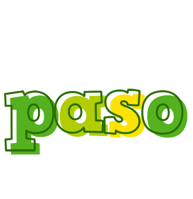 Paso juice logo