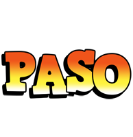 Paso sunset logo