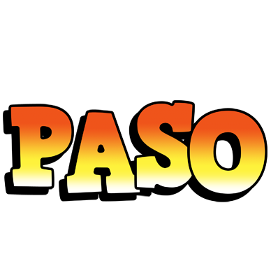Paso sunset logo